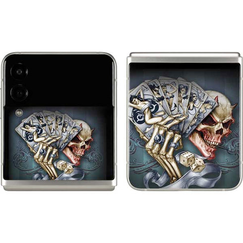 Alchemy Carta Read Em and Weep Galaxy Z Flip3 5G Skin